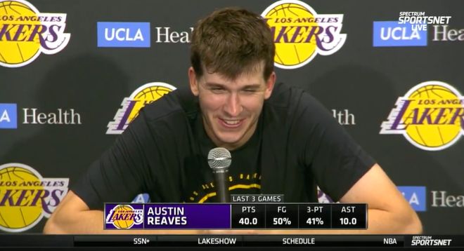 里夫斯談?lì)I(lǐng)導(dǎo)球隊(duì)：即使東詹都在，我也會給自己很大的責(zé)任感