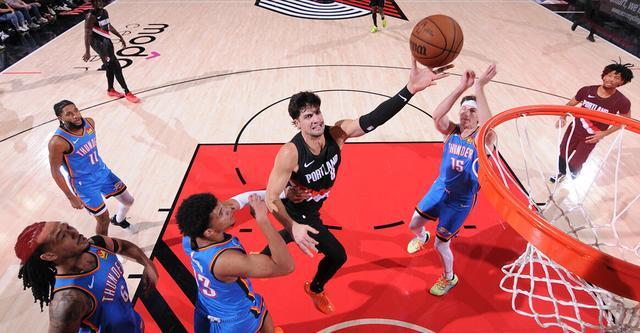 阿夫迪亞26+10+9亞歷山大35+9開拓者終結雷霆8連勝