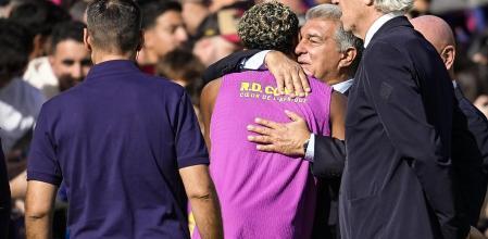 拉波尔塔：在新诺坎普为梅西办致敬仪式会很美好，但要等到26年底再谈