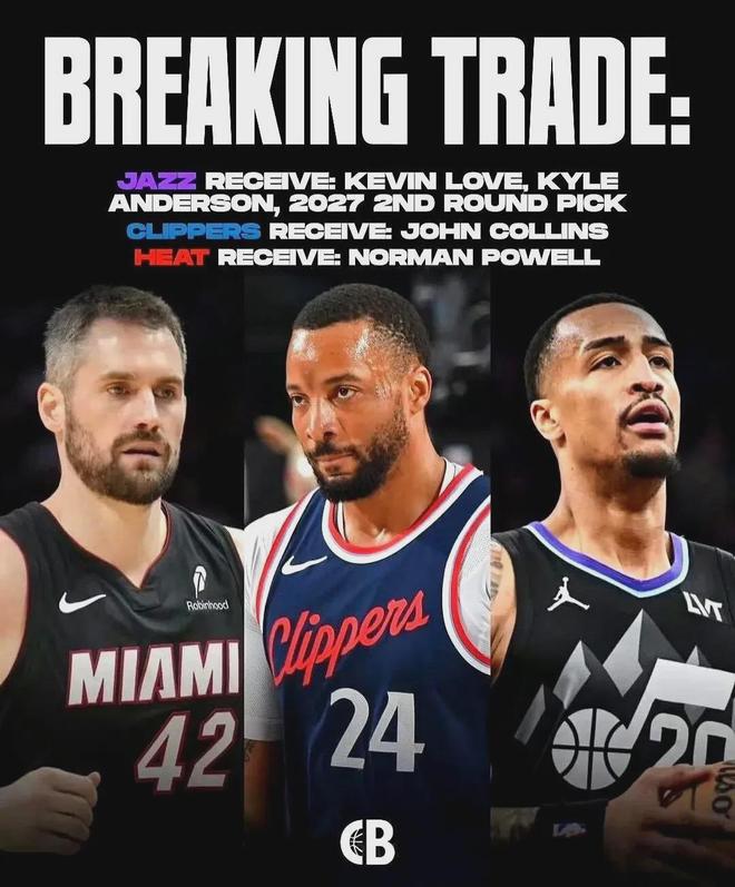 WOW！曝快船有意大交易！你好，德羅贊！