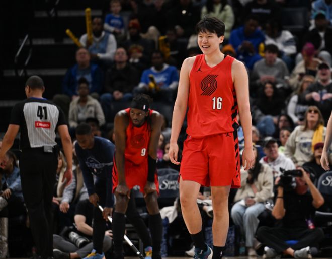 开拓者官宣：杨瀚森第4次下放发展联盟有望背靠背连续出战