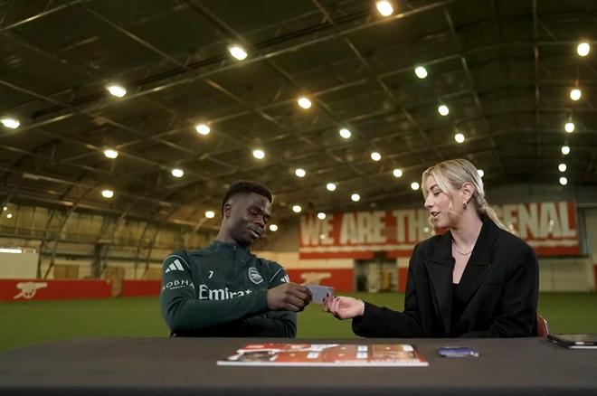 薩卡：邊鋒位置我最崇拜內馬爾戴維拉亞未來適合當教練