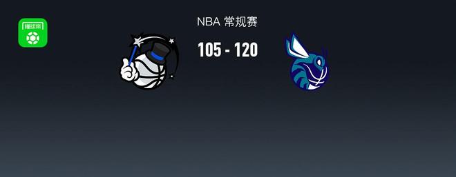 NBA战报：黄蜂120105魔术，布莱克24分