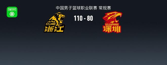 廣廈11080深圳迎5連勝，胡金秋11+5，孫銘徽11分，王浩然19+7