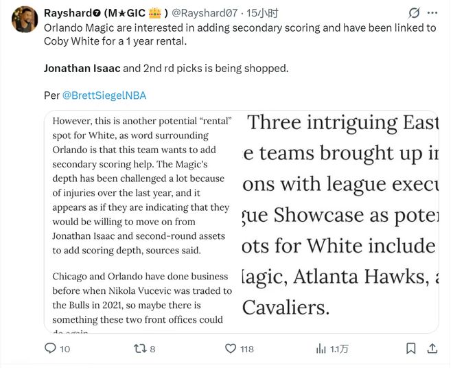 大甩卖！生涯仅打302场比赛，整整8年啊，队史玻璃人要被交易了