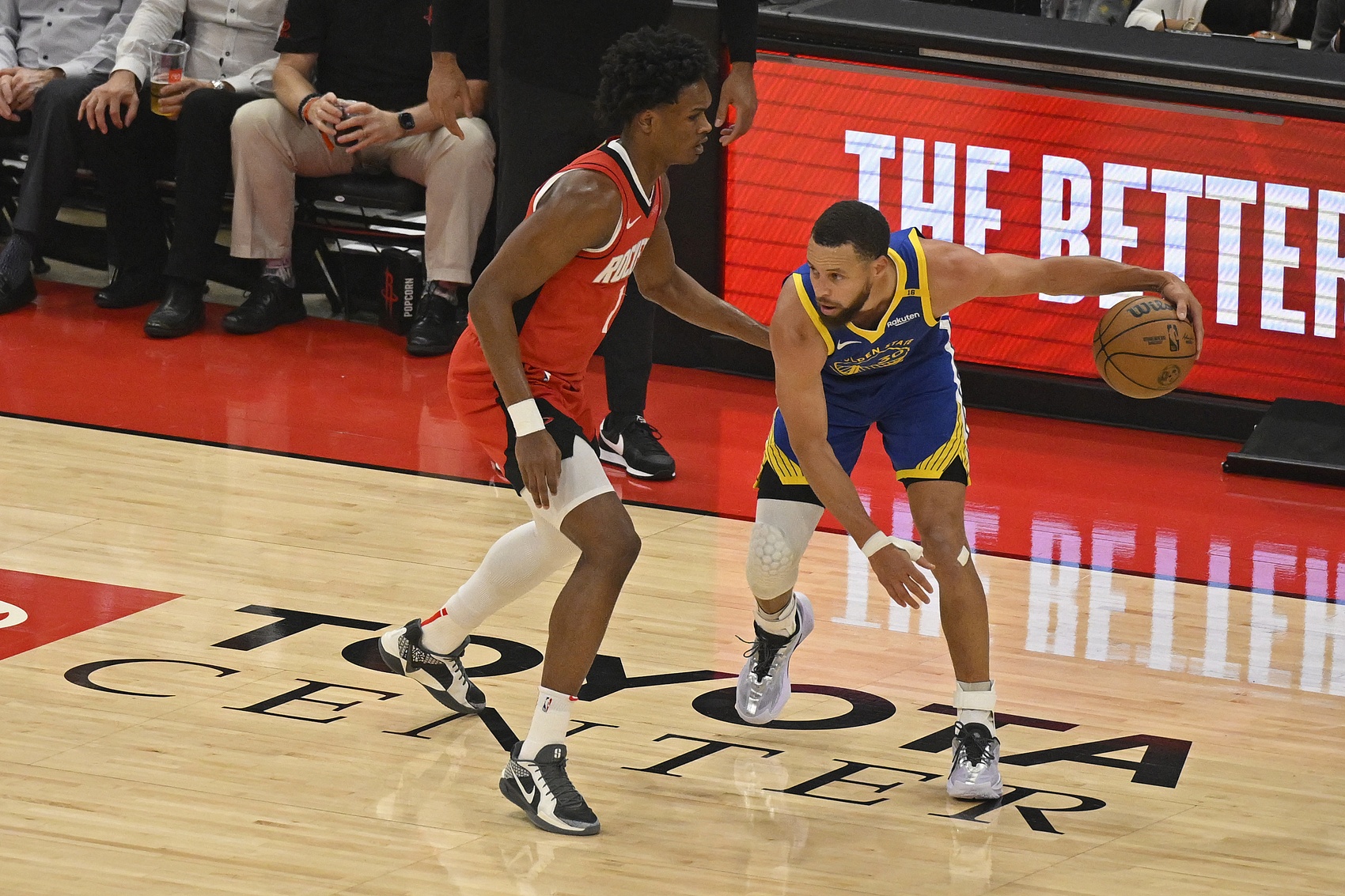 下一场结束系列赛ESPN预测G6胜率：勇士66.1%火箭33.9%
